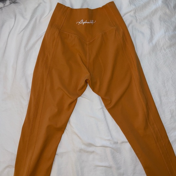 Alphalete Pants - Alphalete PULSE KINETIC LEGGING - orange